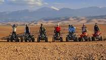 Agafay Desert Sunset Quad Adventure with Dinner & Fire Show