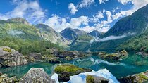 Idyllic Bondhus Glacier Lake and Rosendal - bus from Bergen