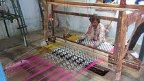 Get away from city – Glimpses of Village Weavers Looms and Saris