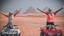 Quad Bike ATV Tours in Desert of Giza Pyramids with Egyptian Tea