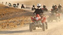 Agafay Desert, Dinner with Quad bike and fire show & swim pool