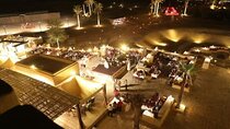 Agafay quad sunset Camel Reading diner with show 