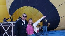Incredible Hot Air Balloon Ride over Teotihuacan from CDMX