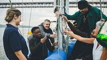 Lisbon: Sunset Sailboat Tour on the Tagus River + Welcome Drink