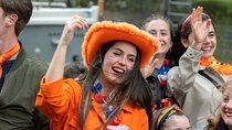 Amsterdam: 90 min Kings Day Boat Party with Unlimited Drinks