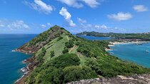 Pigeon island beach break and Fort Rodney hike with lunch.