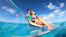 Clear Boat tour in Cancun for 1.5 hours best for photos