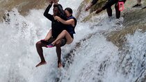 Bluehole and Secret Falls with shopping from Montego Bay