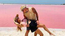 Natural Pink Lake Coloradas Transportation Included from Tulum