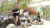 Shared ATV Zipline and Cenote Swim From Cancun