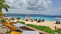 MBJ Airport Arrival and Private Transfer with Beach Stop