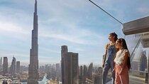 Dubai Sky Views Entry with Glass Slide Access