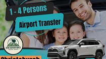 Christchurch INTL Airport Car Transfer to City max 4 persons