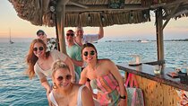 Key West: Private Sunset Cruise on an Authentic Tiki Bar Boat 