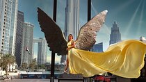 Dubai Flying Dress Photoshoot Dress to Impress