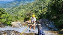 Rappelling in Cocorna