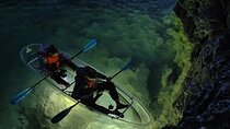 Pula: Transparent Kayak Night Adventure to Cave and Canyon