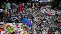 Western Used Cloth & African print Market in Accra Tour