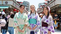 Explore Asakusa Traditions and Food in a Kimono