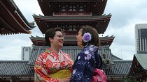 Tokyo: Asakusa temple photo shooting tour wearing kimono