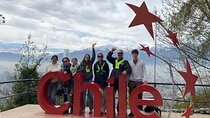 City tour Santiago on electric scooter, nature and city