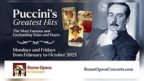 Rome: PUCCINI'S GREATEST HITS (Concert + Aperitif)
