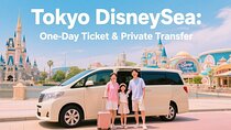 Tokyo DisneySea 1-Day Ticket & Private Transfer