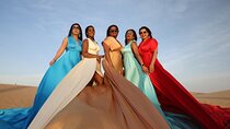 Dubai Flying Dress Photoshoot with Hotel Transfers