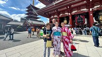 Kimono and Tea Ceremony in Asakusa Private Food Tour With Guide
