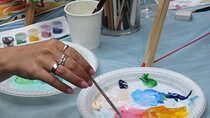 Art worshop with aperitif in Naples
