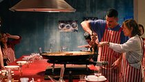 Authentic Paella Cooking Experience with Wine in Barcelona
