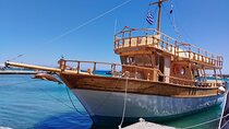 Sunset Cruise with new Traditional Wooden Boat in Rhodes 