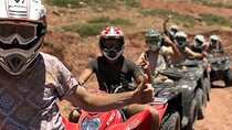  agafay desert quad bike + camel ride + dinner show