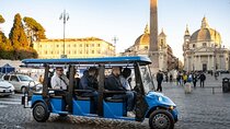 Rome: Golf Car Tour with Gelato & Souvenir