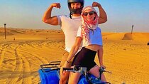 VIP Morning Desert Safari Quad Bike Dune Bash Sandboarding Dubai