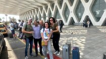 taxi marrakech airport to city centre medina & around morocco 