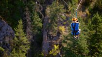 Cross Canyon Zipline Tour in Peachland BC Canada