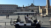Rome: 3-Hour Private Golf Cart Tour with Food Tasting