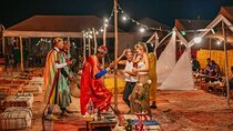 Sunset Camel Ride & Quad Biking in Agafay Desert with Dinner Show