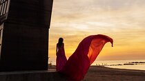 Barcelona Flying Dress photoshoot