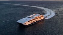 Ferry Journey Between Santorini and Mykonos