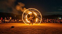 Agafay Desert Sunset Camel Ride & Dinner with fire show