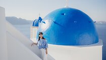 Private Santorini Photography in Oia 伊亚步行旅拍