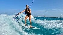 Wake Surfing Lessons and Snorkeling #1 Experience Cancun 4hr 