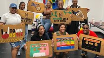 Doormat Paint Party in Houston
