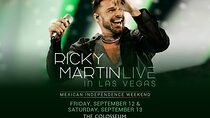 Ricky Martin at the Colosseum Theater at Caesars Palace Las Vegas
