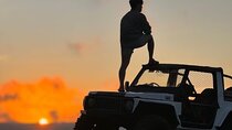 Mount Batur Sunset with Custom Jeep Classic Color
