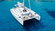 Mykonos Catamaran Cruise Private Tour with Meals and Drinks