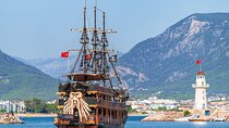 Alanya Pirate Boat Trip With Unlimited Drinks & Lunch
