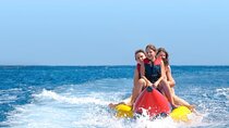 Banana boat in Playa del Palo, Malaga capital